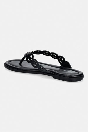 Chanclas de cuero para mujer Janie Thong Sandal de MICHAEL Michael Kors