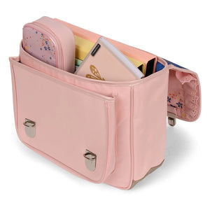 Caramel & Cie - Bolso de mano con volantes Stella | Rosa