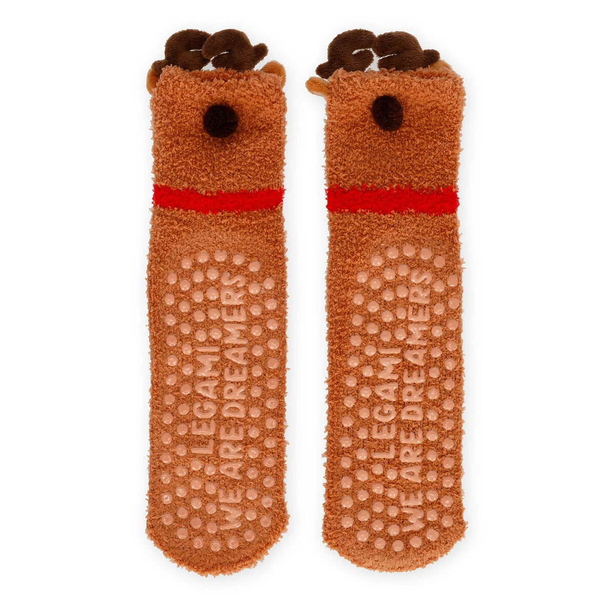 Legami - Calcetines Antideslizantes Renos para Adultos - ¡Un Ajuste Perfecto!