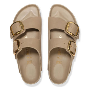 BIRKENSTOCK - Sandalias Arizona Big Buckle de piel aceitada | Tabacco