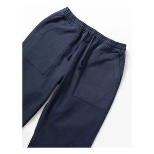 Service Works - Pantalones de chef de molesquín de algodón orgánico | Azul marino