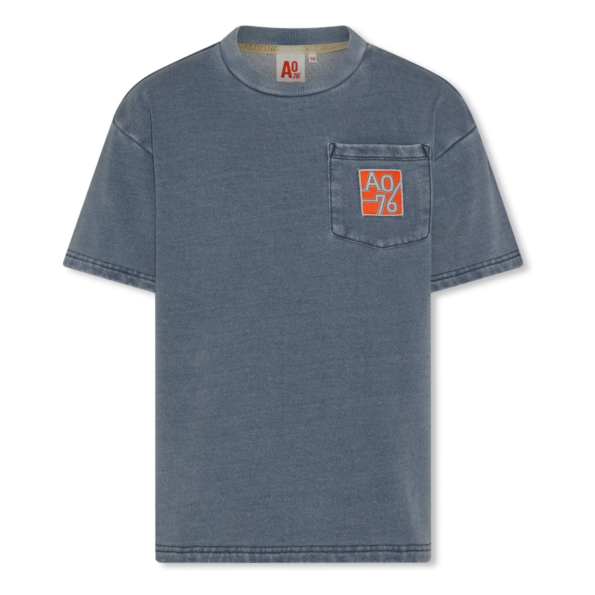 AO76 - Camiseta Kanye Soho Algodón reciclado | Gris azulado