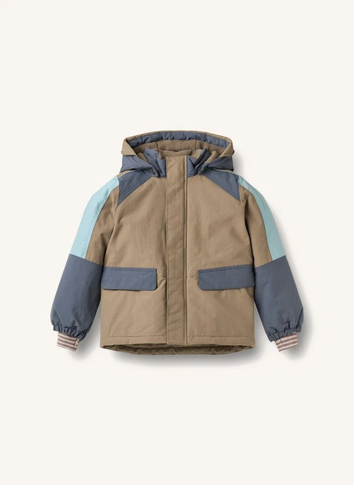 Wheat - Parka Lausto hecha con fibras recicladas | Azul