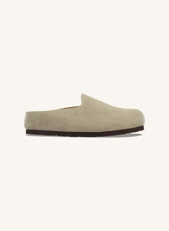 BIRKENSTOCK - Amsterdam Zuecos de Ante Envueltos