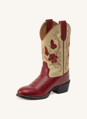 Bootstock - Botas vaqueras Bloom | Rojo