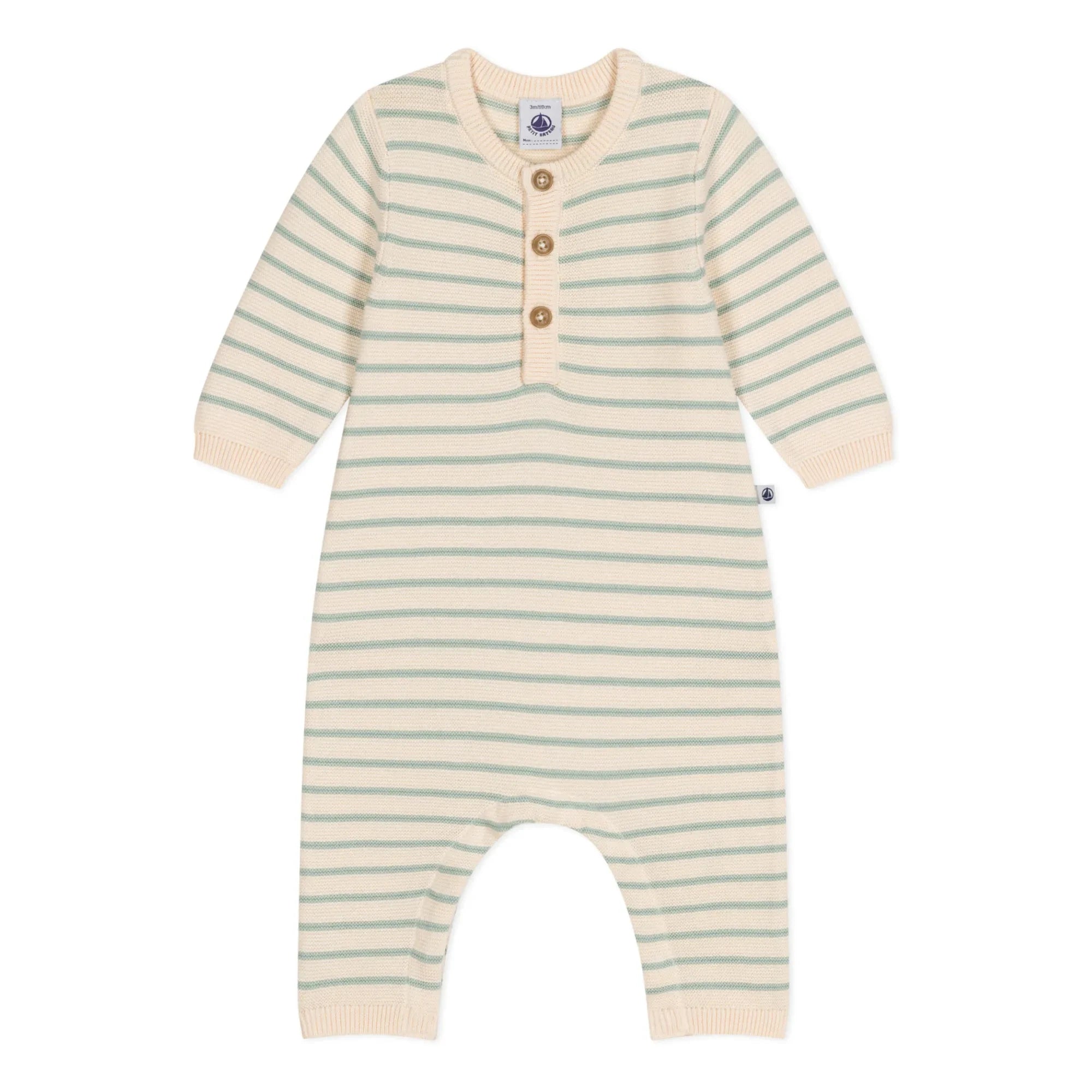Petit Bateau - Mono Marrant Point Mousse | Beige