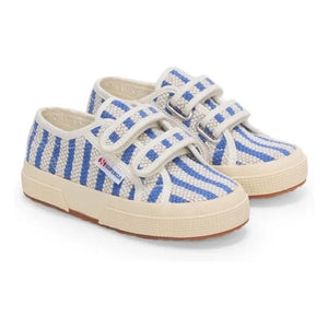 Superga - 2750 Zapatillas con cordones a rayas | Azul