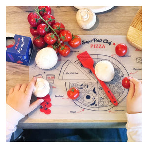 Superpetit - Juego de manteles individuales - Juego de pizza