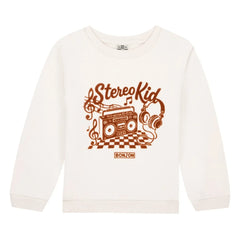 Bonton - Sweat Smile Stereokid | Ecru