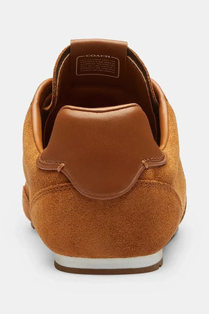 Zapatillas planas Coach de terciopelo