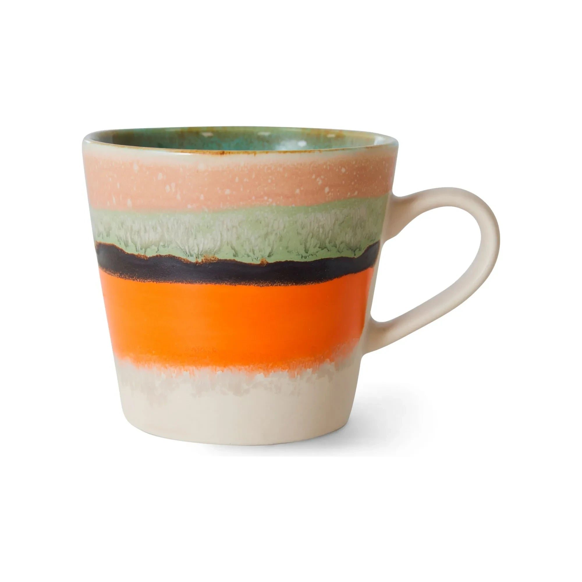 HKliving - Taza de gres | Naranja
