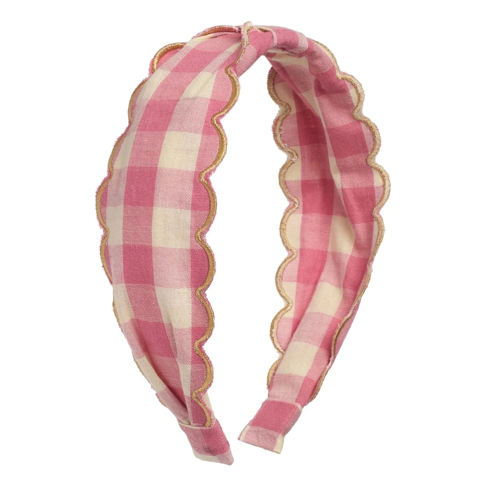 Rockahula Kids - Cinta para el Pelo Festoon Vichy | Rosa
