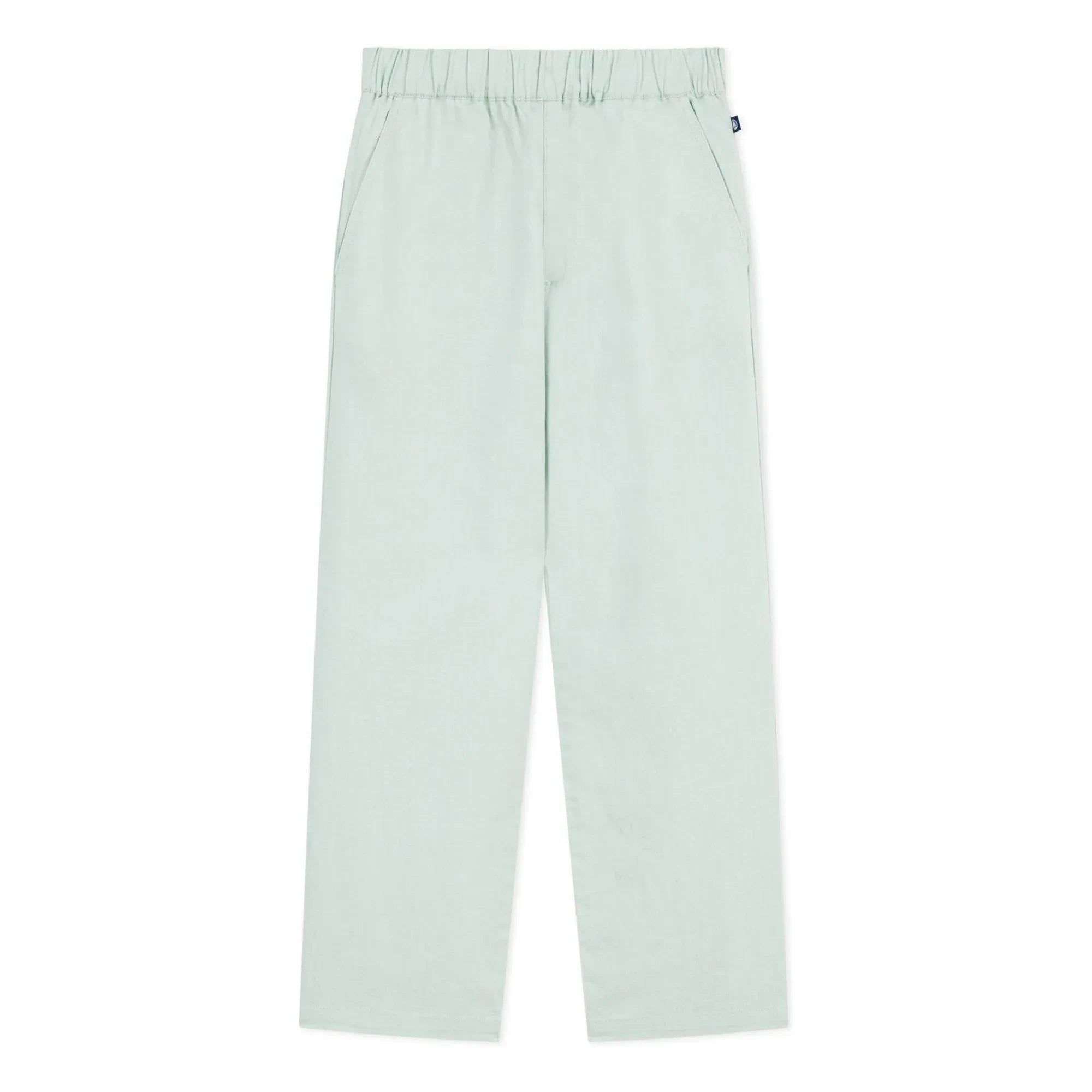Petit Bateau - Pantalón de lino | Verde agua