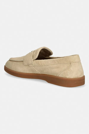 Mocasines Michael Kors de ante para hombre Wesley sin cordones