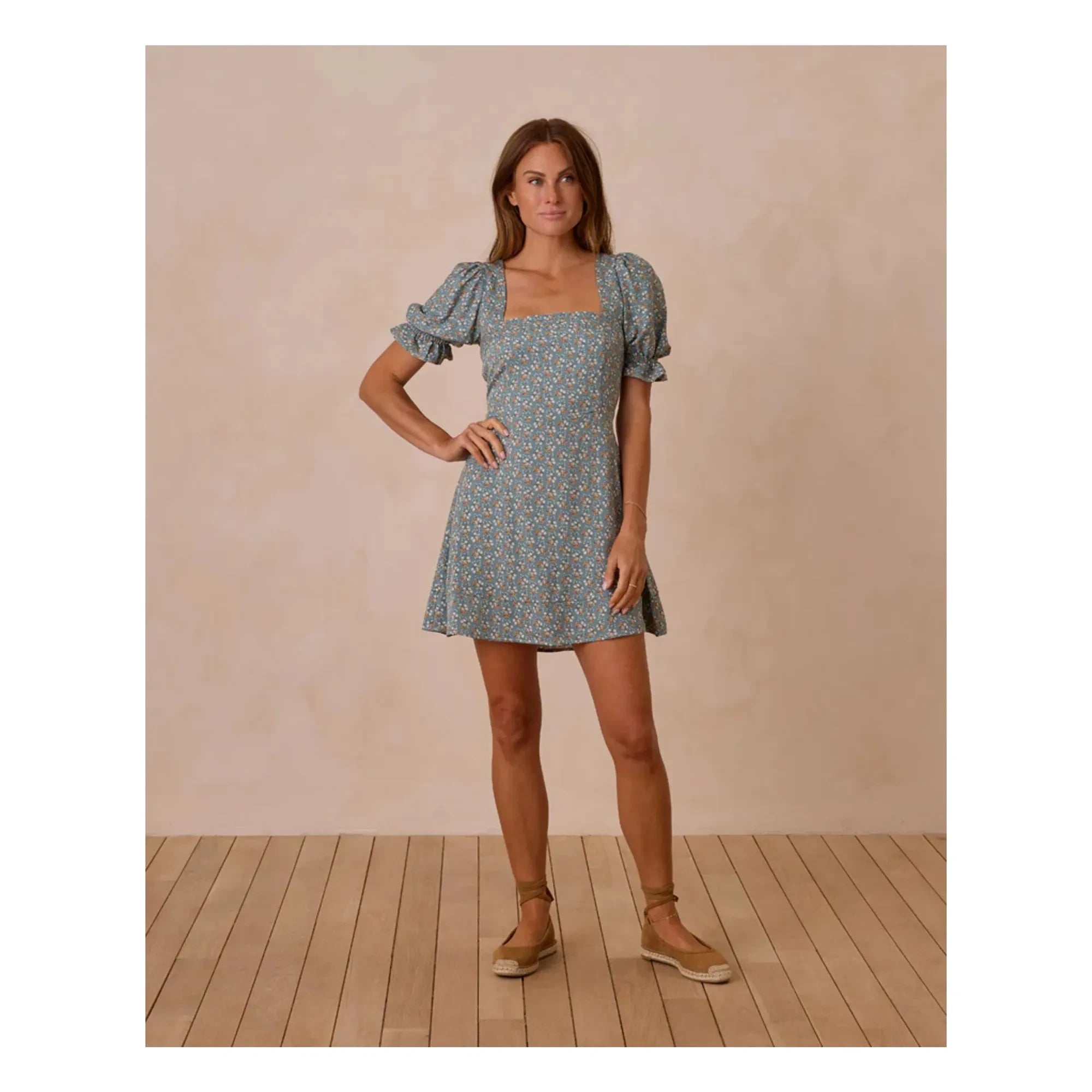Rylee + Cru - Vestido Claudia | Azul