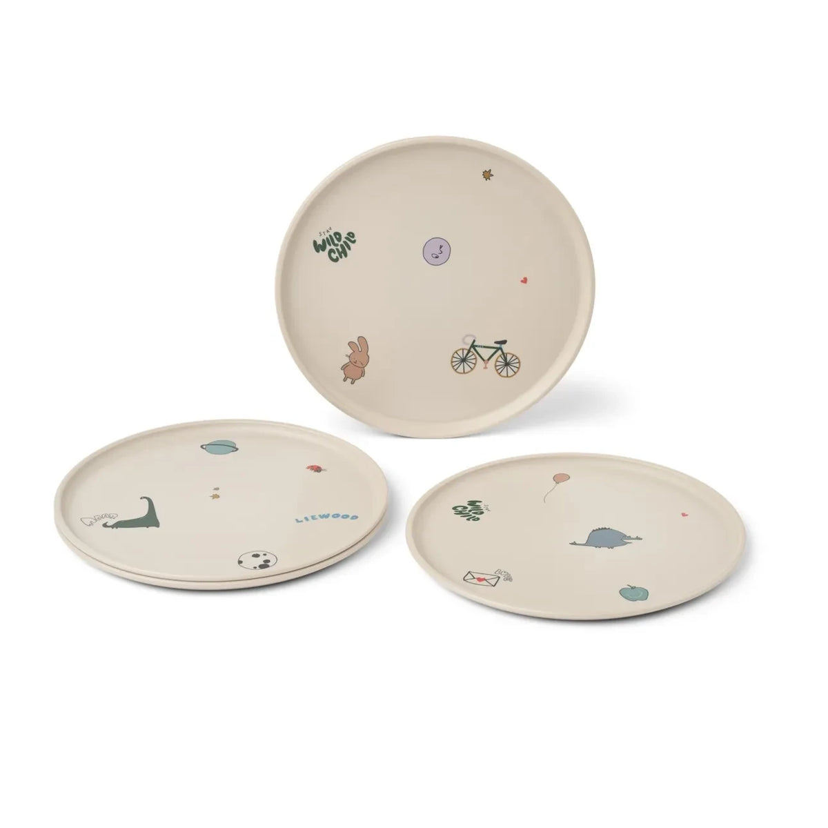 Liewood - Remco Platos - Set de 4 | Tamtam/Sandy