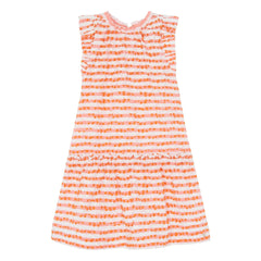 Tartine et Chocolat - Vestido sin mangas de rayas | Blanco