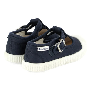 Tartine et Chocolat - Zapatillas de lona para bebé | Azul marino