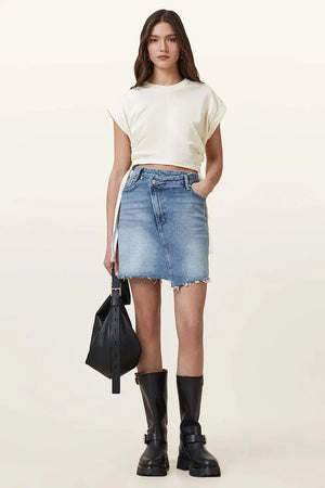 AllSaints blusa de mujer MIRA SATIN