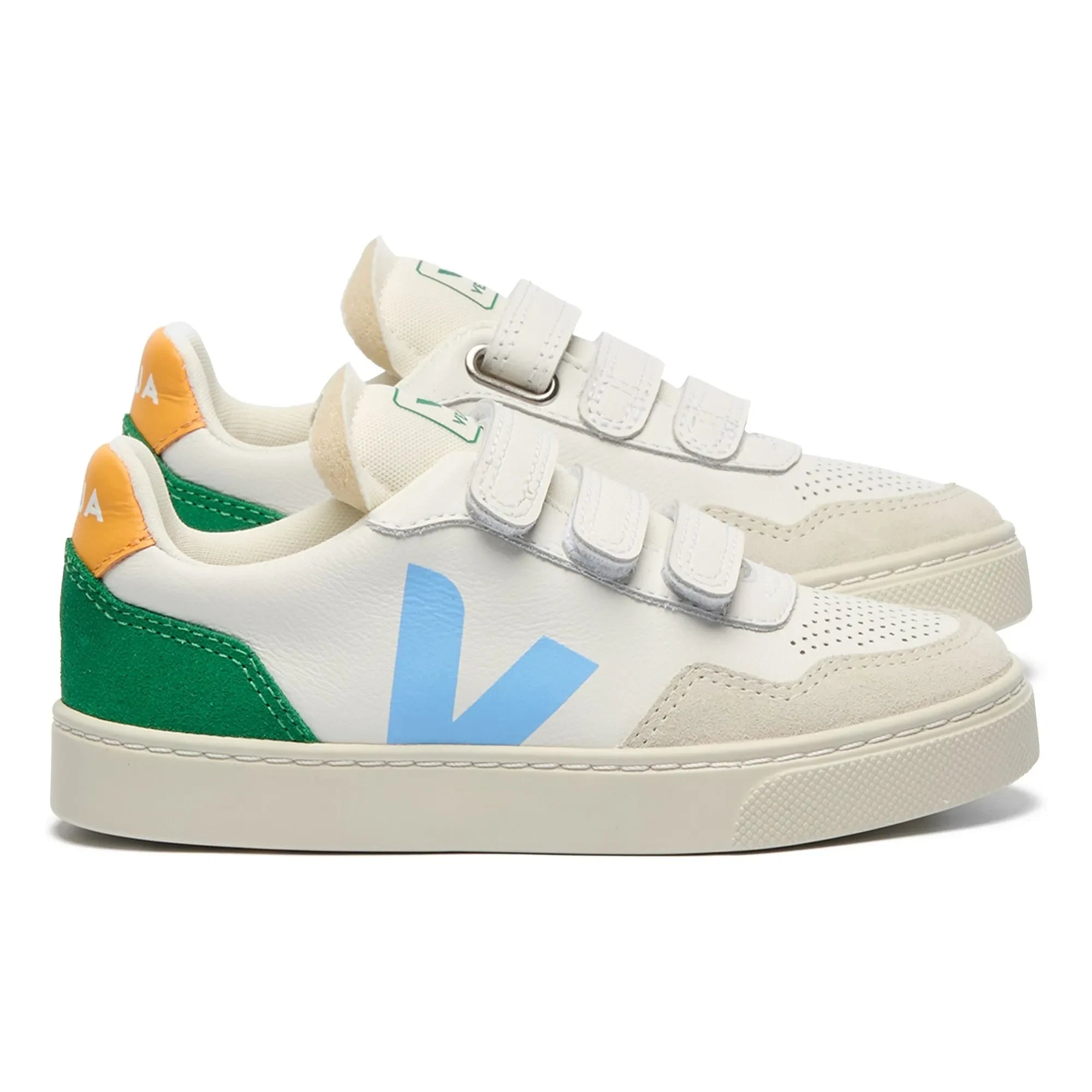 Veja - Zapatillas Scratch Small V-90 Piel O.T. | Verde