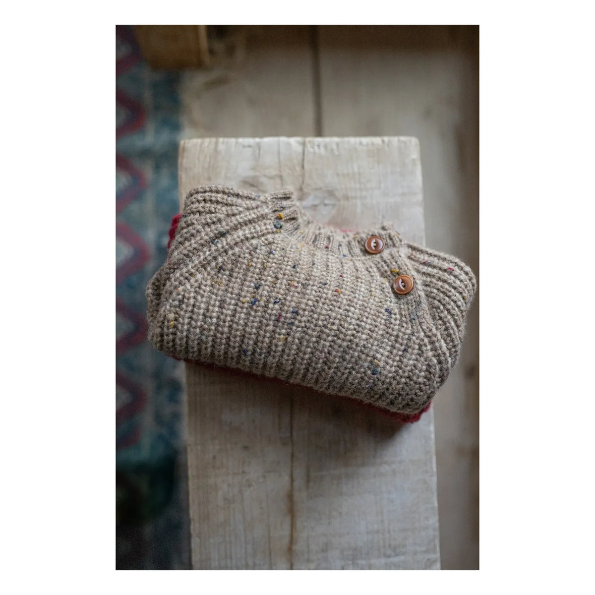1+ in the family - Maligne Yün Kazak | Beige