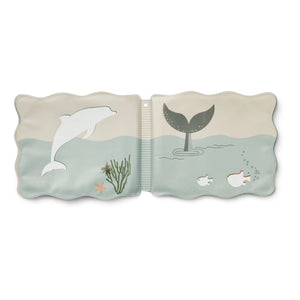 Liewood - Libro de baño Waylon | Criatura marina/Arena