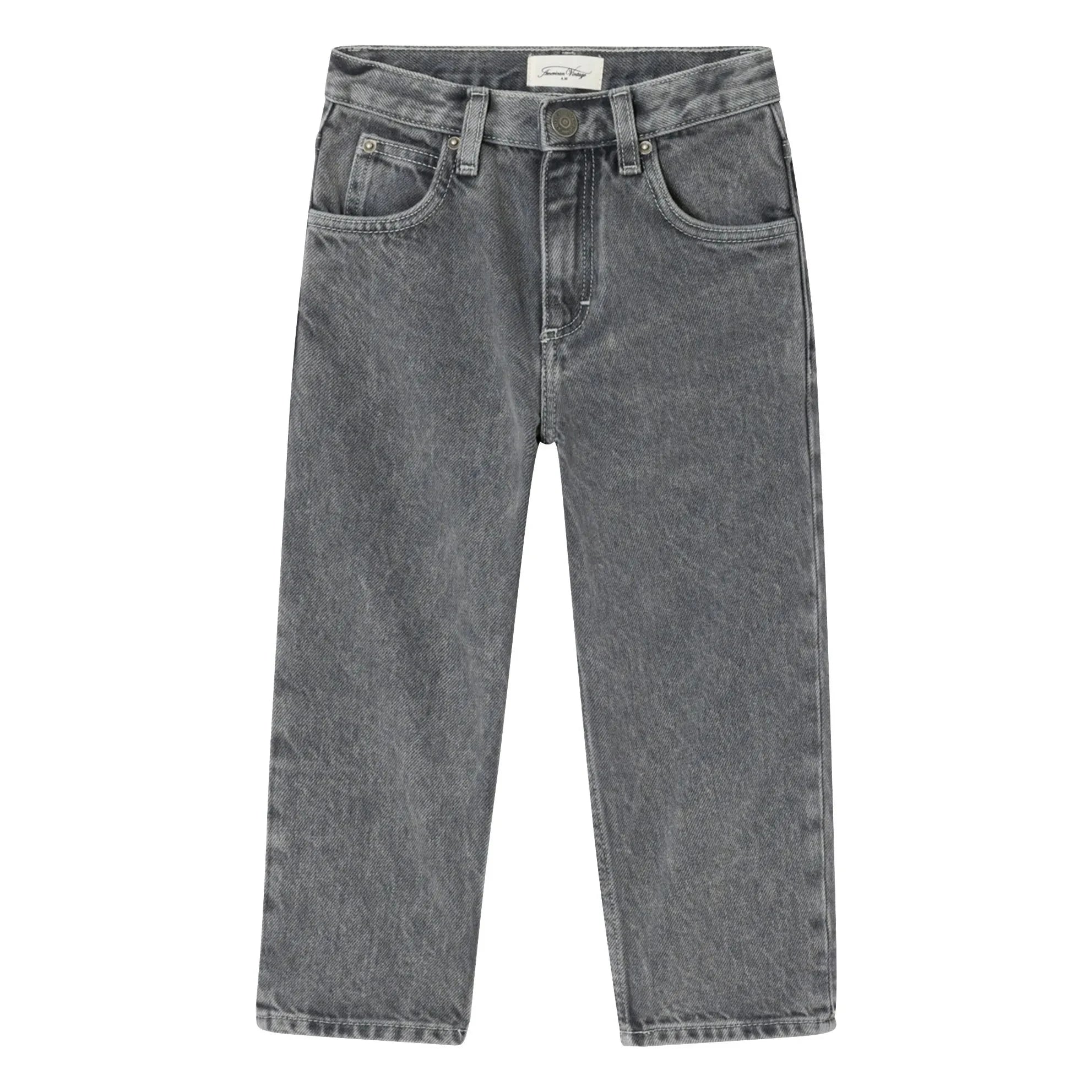 American Vintage - Vaqueros rectos Yopday | Gris