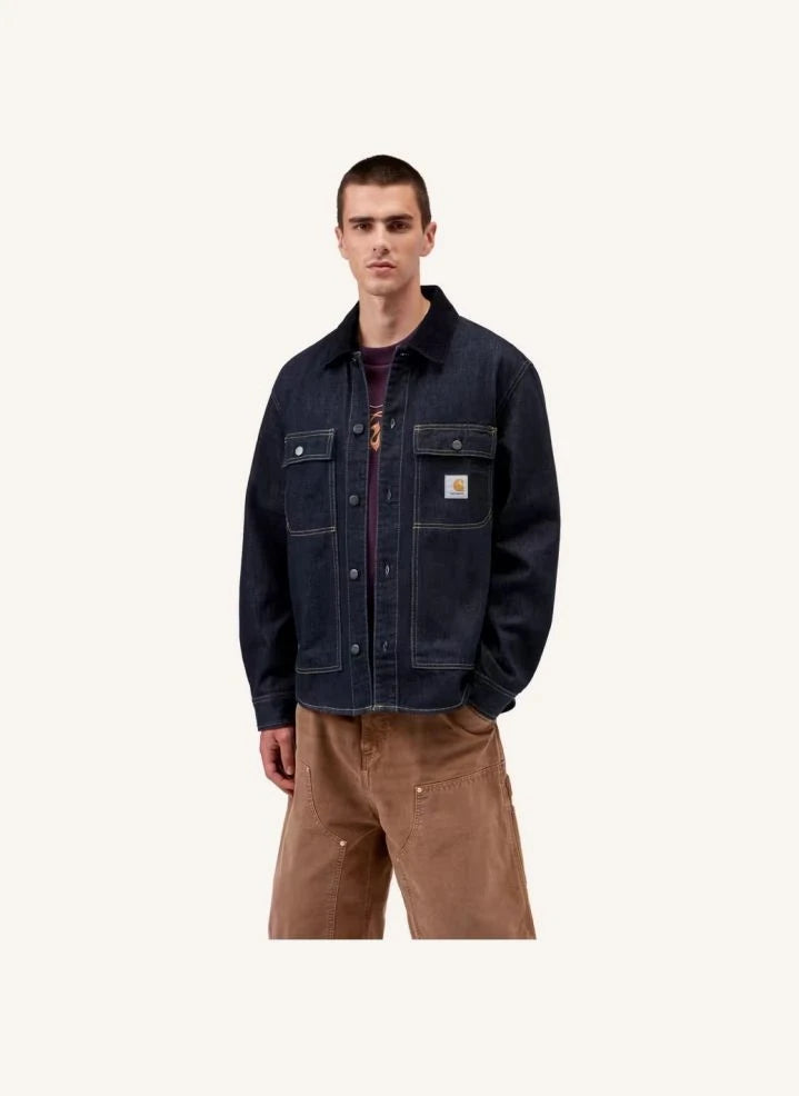 Carhartt WIP - Oakland Denim Overshirt | Gri mavi