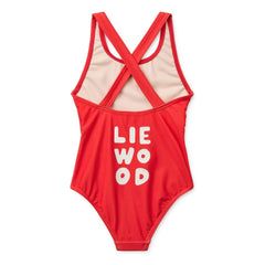 Liewood - Bañador Avesta Liewood de Fibra Reciclada | Rojo