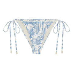 Peony - Pantalones cortos de fibra reciclada Daffodil | Azul