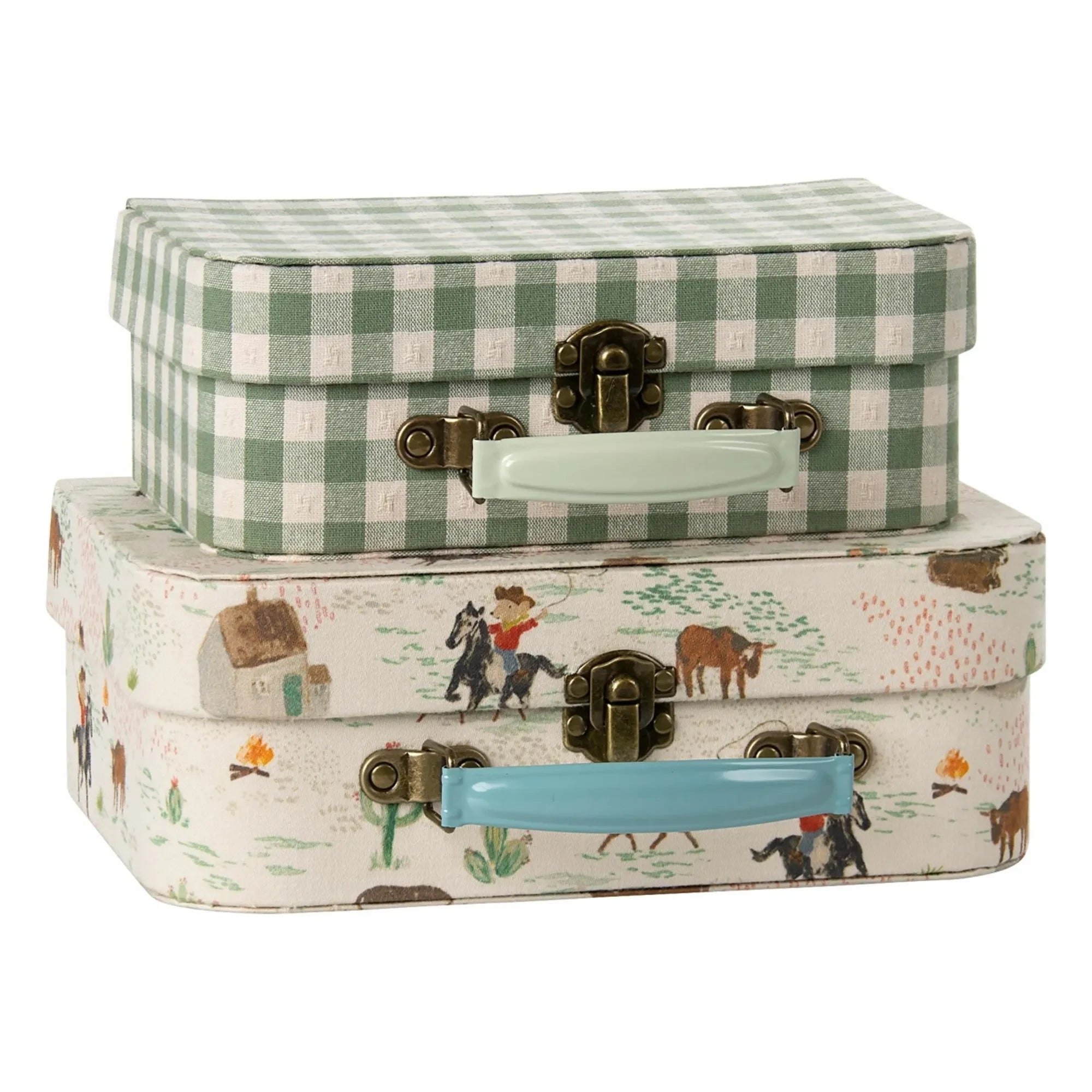 Maileg - Pony, cajas de almacenamiento pequeñas - Set de 2