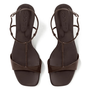 Soeur - Sandalias de piel Cecilie | Marrón