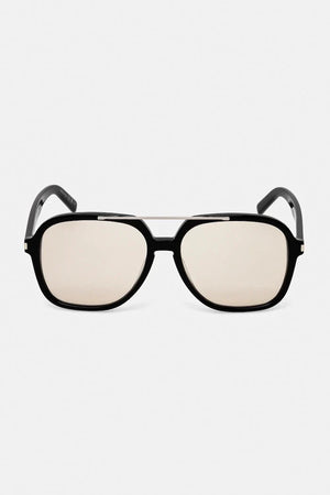 Gafas de sol de aviador Saint Laurent para mujer