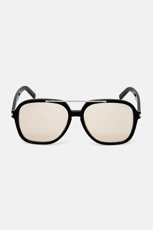 Gafas de sol de aviador Saint Laurent para mujer