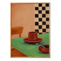 Paper Collective - Póster After Coffee, Beth Kay | Verde