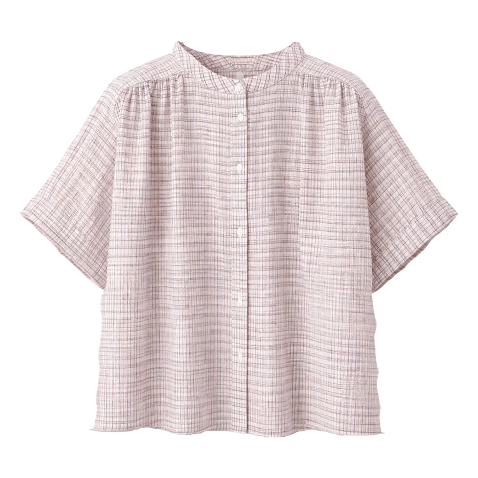 By Bar - Blusa de algodón orgánico Alex | Crema