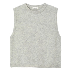 American Vintage - Vitow Jersey de punto sin mangas de lana | Gris claro