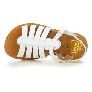 Pom d'Api - Sandalias de tiras Plagette | Blanco