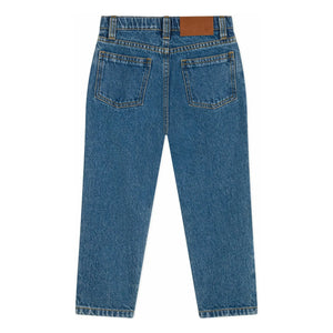 Petit Bateau - Jeans lisos de algodón orgánico crudo | Vaquero