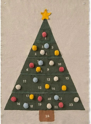 Lorena Canals - Calendario de Adviento para Árbol de Navidad | Verde Oscuro