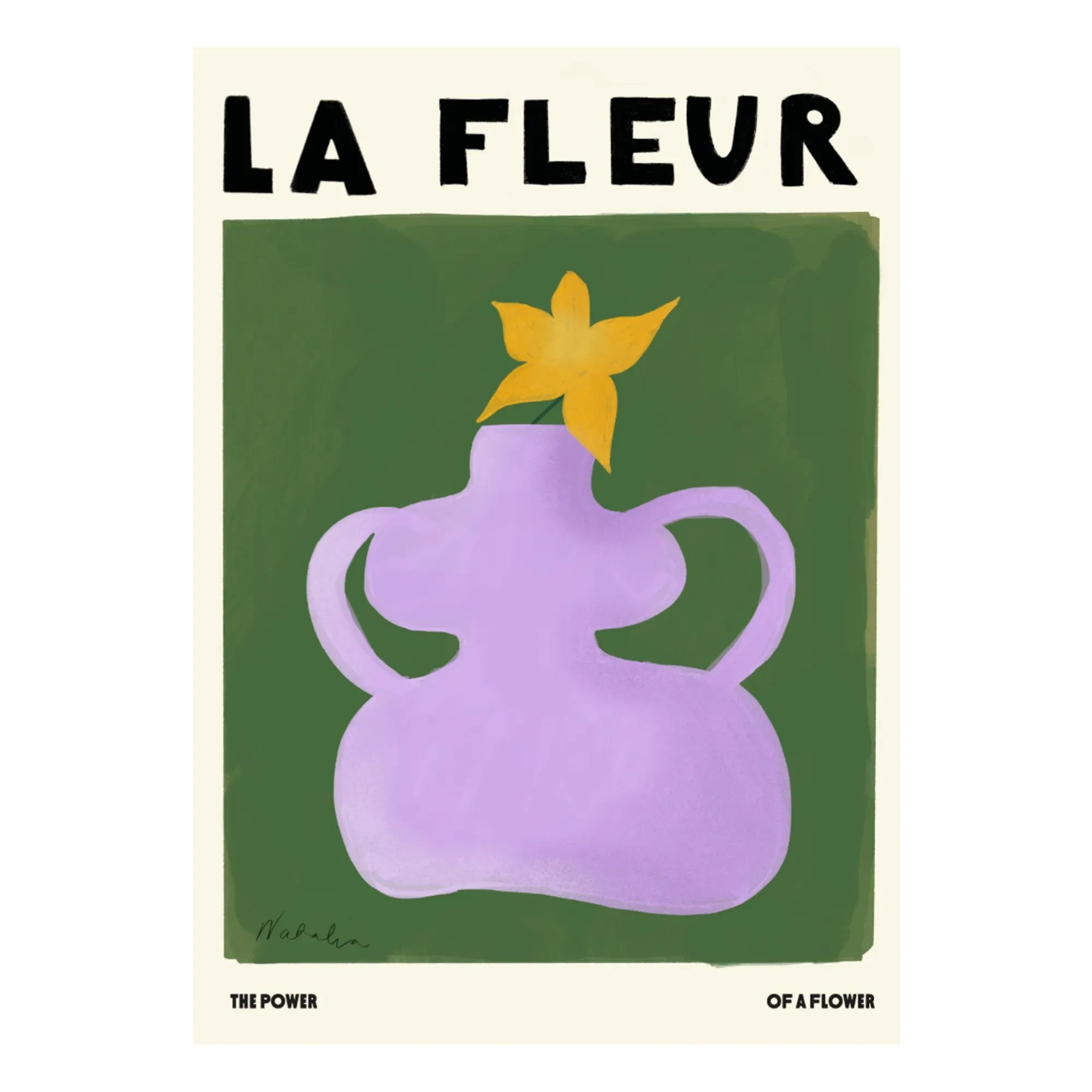 Natalia Bagniewska - La flor Póster