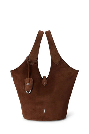 Bolso shopper de mujer de ante Polo Ralph Lauren
