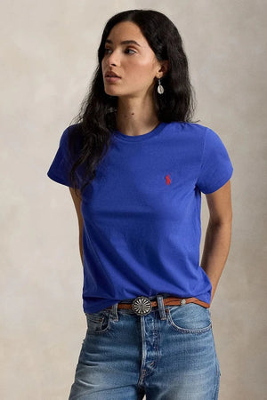 Camiseta de algodón para mujer Polo Ralph Lauren