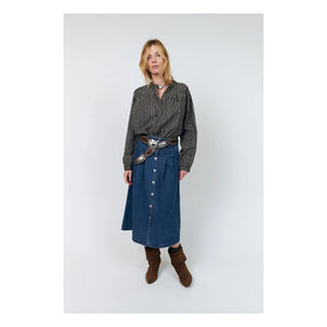 Lollys Laundry - Lennon Denim Pamuk Etek | Mavi