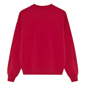 the new society - TNS Logo Sudadera de algodón | Rojo