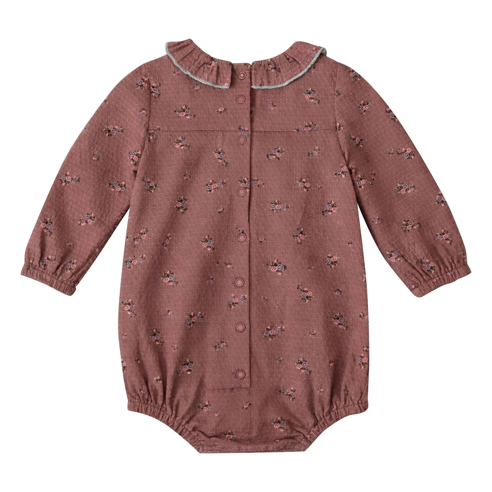 Lililotte - Castille Fleurie Mono de algodón orgánico | Rosa empolvado