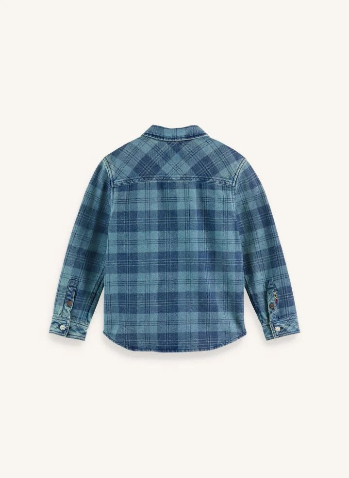 Scotch & Soda - Sobrecamisa de cuadros | Azul