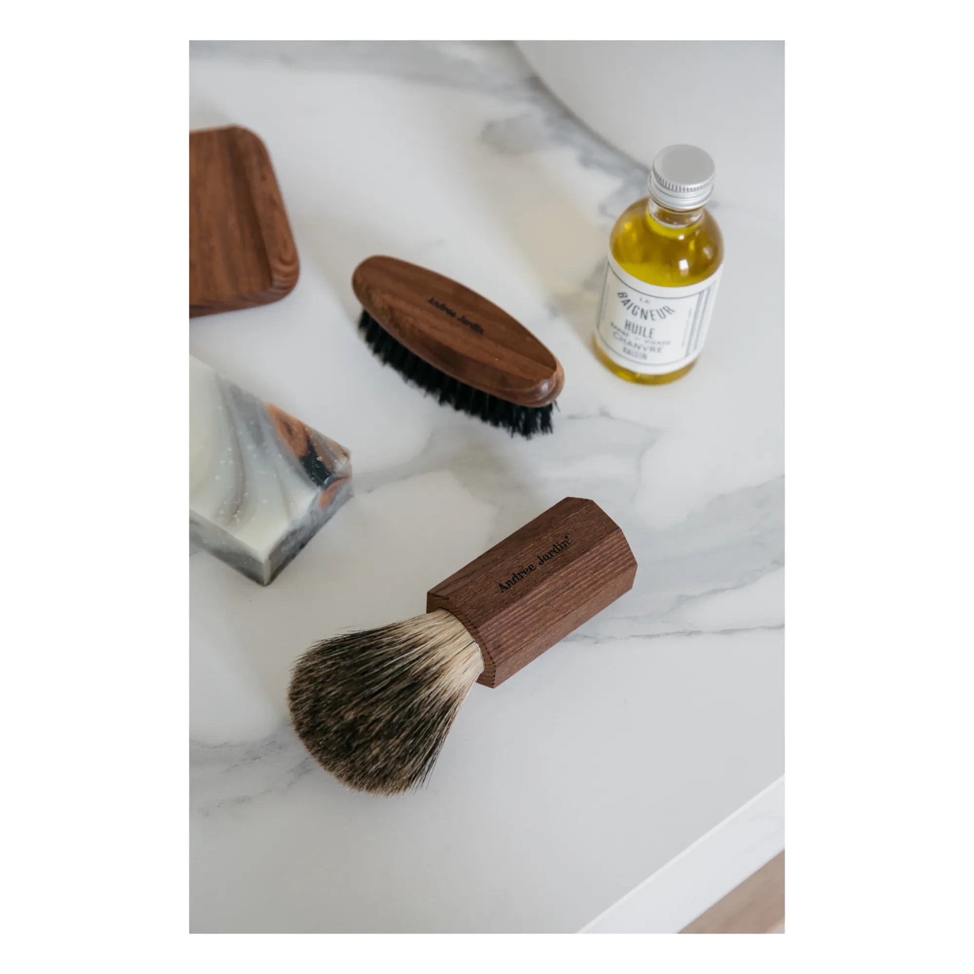 Andrée Jardin - Brocha de Afeitar de Madera de Fresno