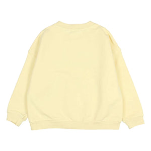 Búho - Sudadera de algodón orgánico Happy Together | Amarillo