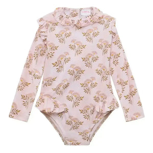 Lison Paris - Bañador Jasmine Fleuri con protección UV | Blanco